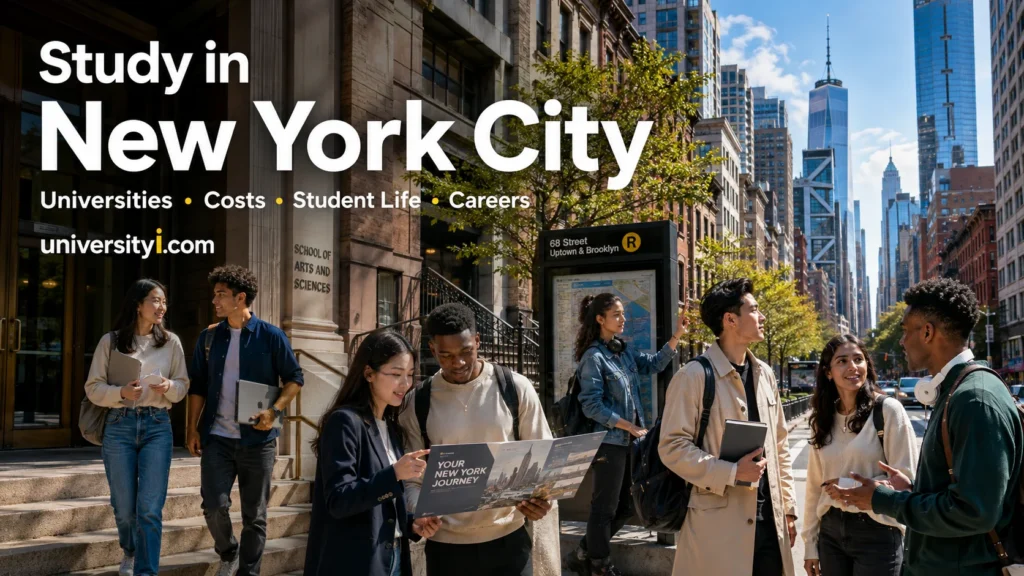 Study in New York City 2027: Universities, Costs, Student Life & Careers